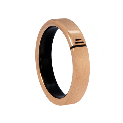 Rose gold VezoPay ring